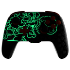 Control Inalámbrico Turtle Beach Rematch Blackout Bowser Nintendo Switch