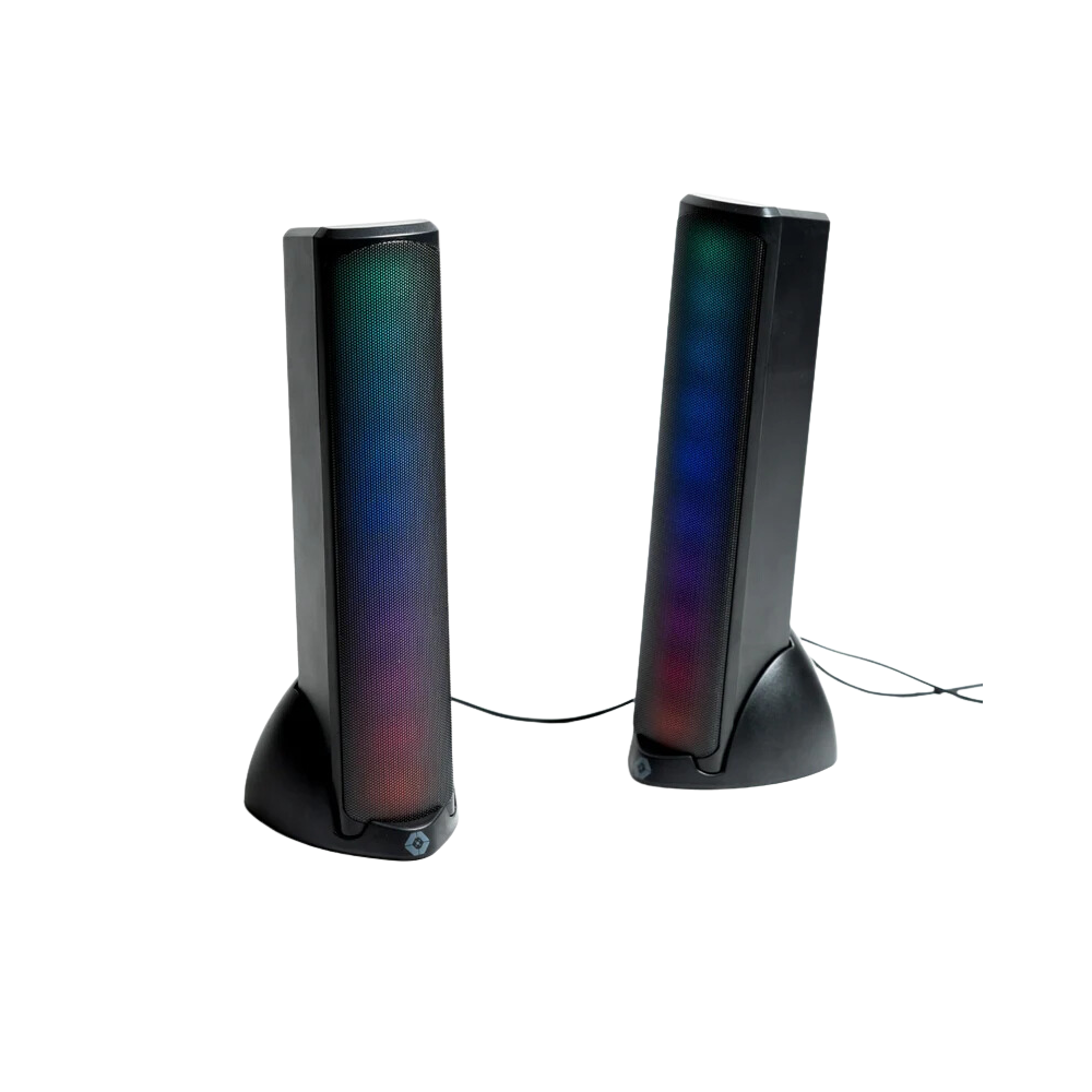 Bocina Voltred Gamer RGB Bluetooth 3.5mm Color Aura