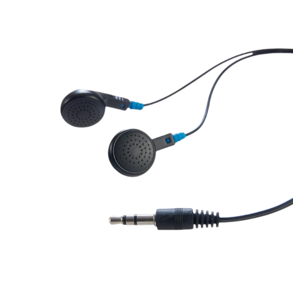 Audífono In-Ear Verbatim Alámbrico con Micrófono Stereo Negro