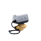 Válvula 3/4 De 2 Vías Conexión de rosca BSPT Con actuador que trabaja de 200 a 240V