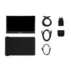 Monitor Verbatim Portatil 14" Full HD Resolucion 1920x1080 Color Negro