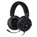 Diadema Game Factor HSG601 Micrófono Removible Amplificador USB Stand Color Negro