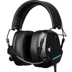 DIADEMA GAME FACTOR HSG550 CONEXION POR USB / MICROFONO AJUSTABLE / SURROUND 7.1 / NEGRO