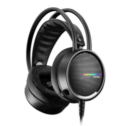 Diadema Vorago Gamer HS-502 Micrófono RGB 3.5mm Negro