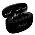 Audífono Vorago ESB-202 Bluetooth 5.3 Manos Libres 4.5h Control Táctil Negro