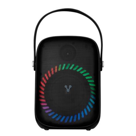 Mini Bafle Vorago KSP-455 40W Recargable 1 Micrófono Inalámbrico C/Correas TWS IPX5 Bluetooth