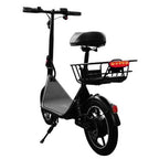 Scooter Electrico Vorago SC-400 400W 36V 14 quot con Asiento Negro