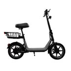 Scooter Electrico Vorago SC-400 400W 36V 14 quot con Asiento Negro