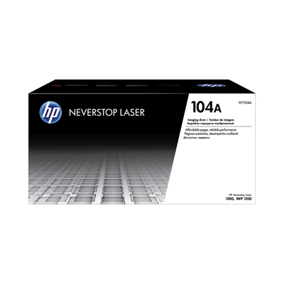 Tambor De Creación De Imágenes Láser HP 104A Negro Original