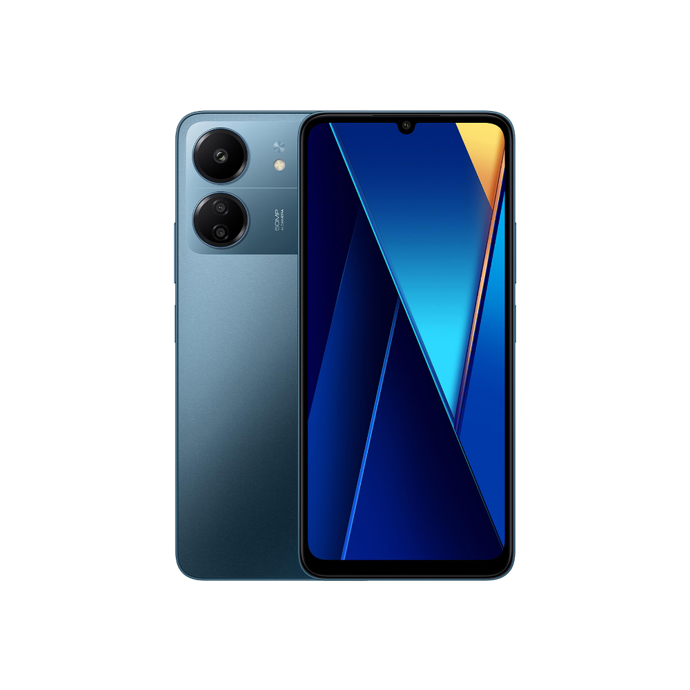 Xiaomi Poco C65 128GB 6GB RAM azul 6.74" Octa-Core cámara 50+2MP selfie 8MP Helio G85 Android 13