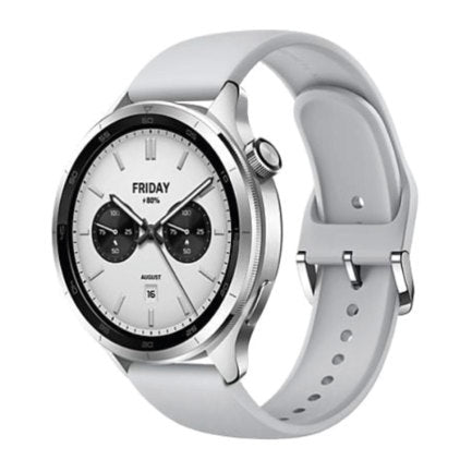 Smartwatch Xiaomi S4 1.43" 466x466 píxeles HyperOS 2 Bluetooth 5.3 Resistente al Agua Color Plata