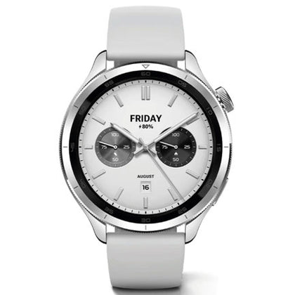 Smartwatch Xiaomi S4 1.43" 466x466 píxeles HyperOS 2 Bluetooth 5.3 Resistente al Agua Color Plata