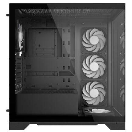 Gabinete Gamer XPG Invader X Media Torre De Vidrio Templado ATX Negro