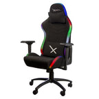 Silla Gamer Xzeal XZ15 RGB Tela Reclinable 180° Brazos 4D Negro
