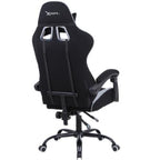 Silla Gamer Xzeal XZ20 Tela Foam Reclinable 140° Base Metal Pistón Clase 3 115Kg Brazos Fijos Negro-Gris