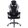 Silla Gamer Xzeal XZ20 Tela Foam Reclinable 140° Base Metal Pistón Clase 3 115Kg Brazos Fijos Negro-Gris