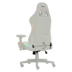 Silla Gamer Xzeal XZ15 RGB Tela Foam Reclinable 180° Base Metal Pistón Clase 4 150Kgs Brazos 4D Blanco