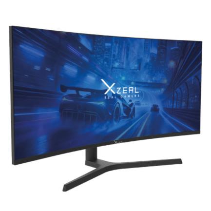 Monitor Xzeal 34" Gaming Curvo XZ6010-1 Resolución de 3440x1440p 165Hz 4ms Color Negro