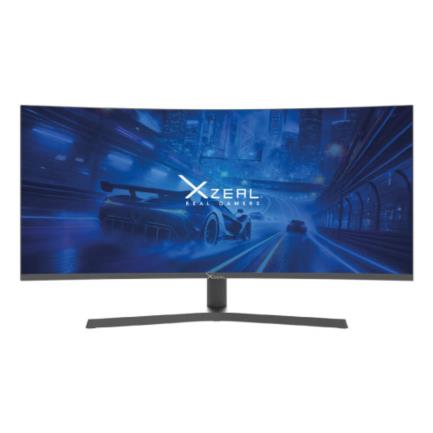 Monitor Xzeal 34" Gaming Curvo XZ6010-1 Resolución de 3440x1440p 165Hz 4ms Color Negro