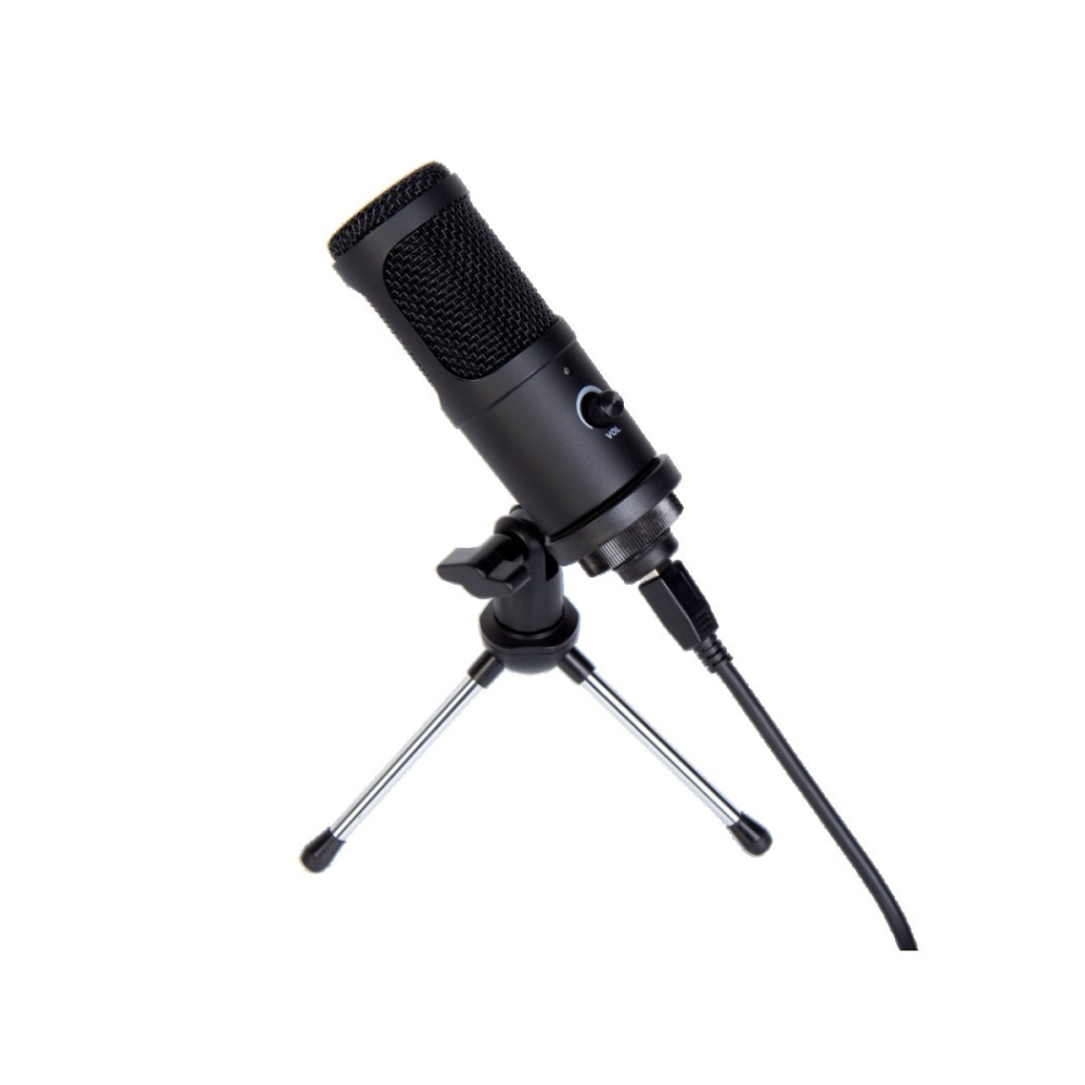 Micrófono Gamer Xzeal - Trípode, Filtro Antipop Incluido, USB (XZST250B)