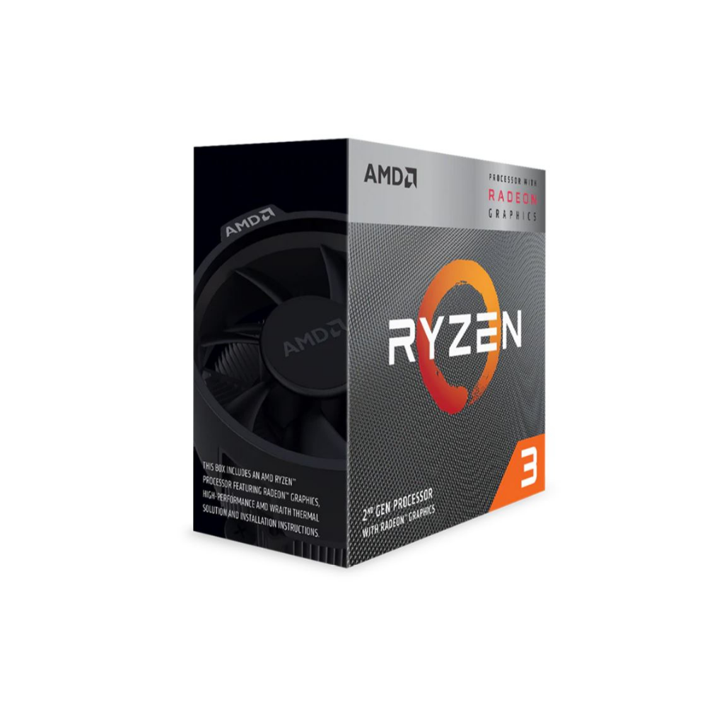 Procesador AMD Ryzen 3 3200G Con Disipador Y Gráficos Integrados — Socket AM4, 4 Núcleos, 3.5 GHz