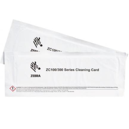 Kit de Limpieza Zebra para ZC100/ZC300 con 2 Tarjetas