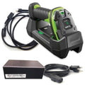 Escaner Industrial Zebra Inalambrico DS3678-XR 1D/2D (Lectura Extendida de hasta 32m) Rugged con Motor Vibrador incluye Cable USB (CBA-U42-S07PAR) Cuna (STB3678-C100F3WW) Fuente (PWR-BGA12V50W0WW) Cable corriente (23844-00-00R)