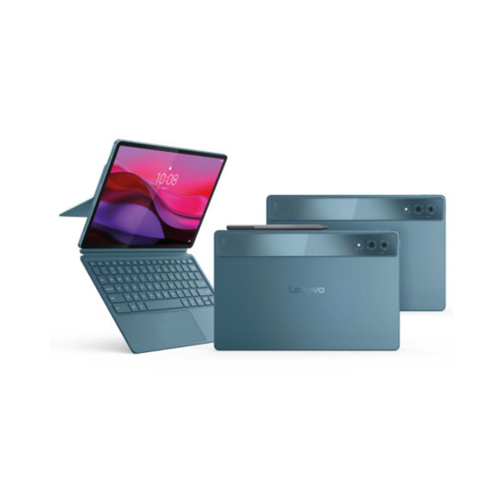 Tablet Lenovo Idea Yoga Tab Plus 12.7" 3K TB520FU Snapdragon 8 Gen3 16GB RAM 256GB Teclado + Pluma Bocinas Harman/Kardon Android 14 Tidal Teal