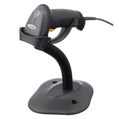 Lector de Codigo de Barras Zebra LS2208 Laser 1D incluye Cable USB y Base
