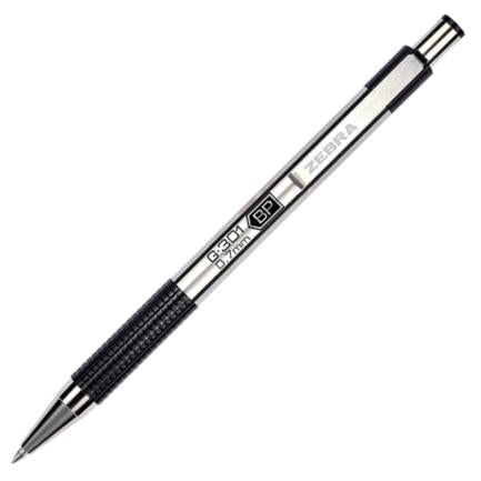 Bolígrafo Zebra Rollerball G-301 Punto Mediano 0.7Mm Tinta Gel Color Negro C/12 Pzas