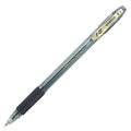 Bolígrafo Zebra Z-1 Punto Mediano 1.0Mm Tinta Híbrida Color Negro C/12 Pzas