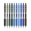 Boligrafo Zebra Sarasa Clip Rollerball Retractil Punto Mediano 0.7 Tinta Gel Colores Urtidos Wnter Caja C/10