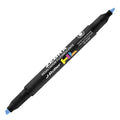 Resaltador Zebra Jroller Hl Doble Punta Color Azul Caja C/12