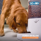 Comedero Inteligente para Mascotas 6L Control por App Plato de Acero Inoxidable