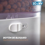 Comedero Inteligente para Mascotas 6L Control por App Plato de Acero Inoxidable