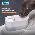 Bebedero para Mascotas 1.5L, Triple Sistema de Filtracion de Agua, Ultra Silencioso