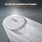 Bebedero para Mascotas 1.5L, Triple Sistema de Filtracion de Agua, Ultra Silencioso