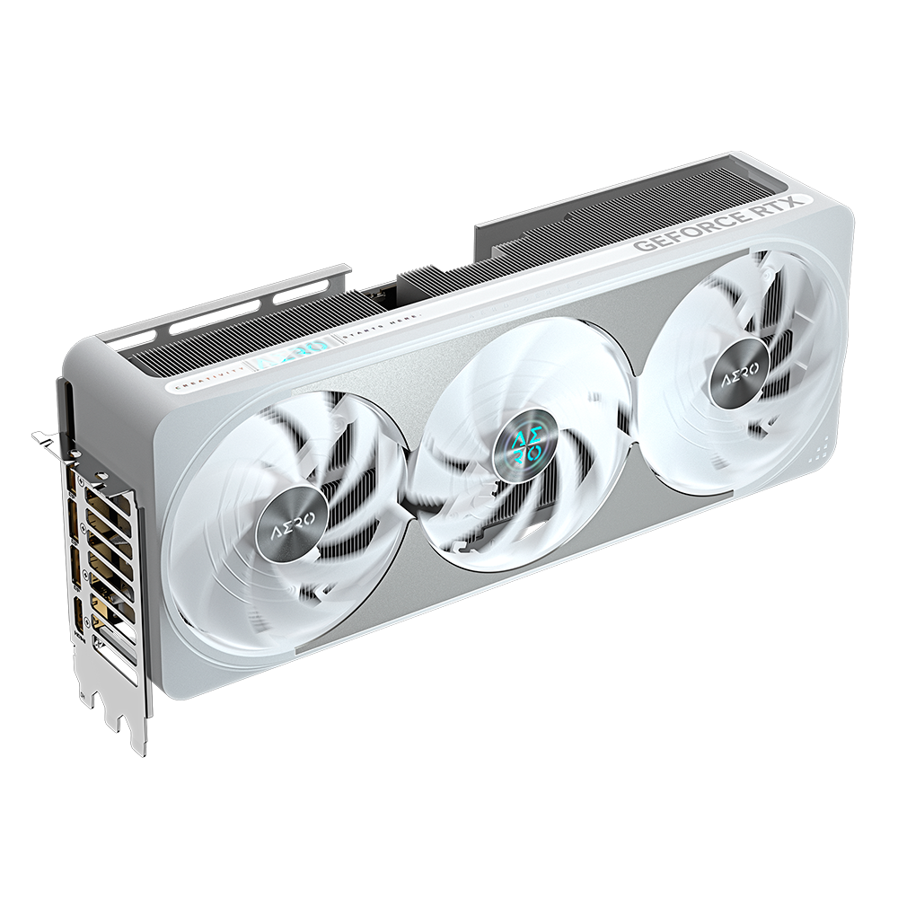 Tarjeta De Video GIGABYTE 16GB GeForce RTX 5070 Ti AERO OC — 3xFan / GDDR7 / 1xHDMI / 3xDP — Modelo GV-N507TAERO OC-16GD