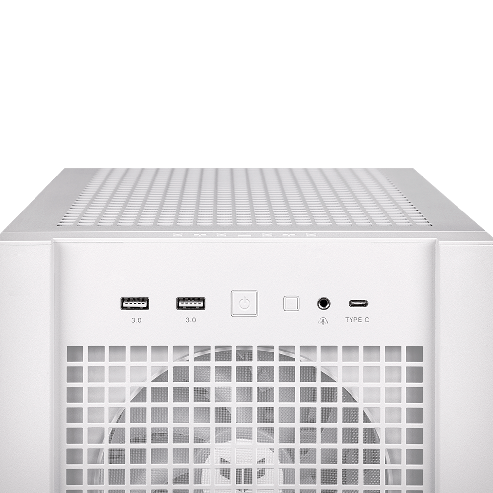 Gabinete ASUS TUF Gaming GT302 ARGB Blanco 4xFan 140mm Mid Tower