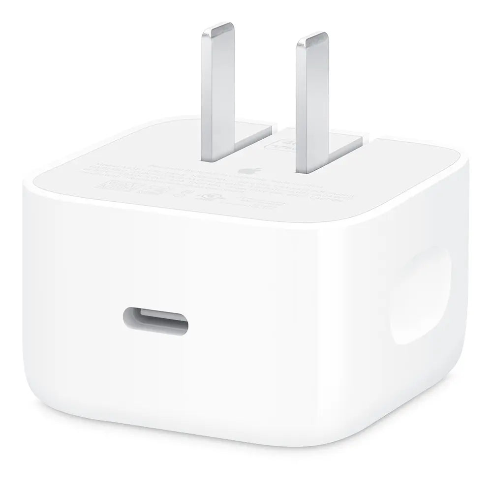 Adaptador Apple 60W USB C Universal Blanco iPhone Smart Watch iPad MacBook AirPod Smartphone