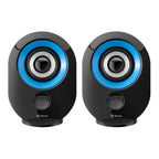 Bocinas Multimedia Steren RoundEdge 70W PMPO Negro