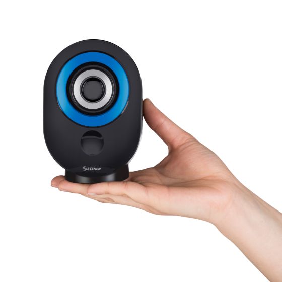 Bocinas Multimedia Steren RoundEdge 70W PMPO Negro