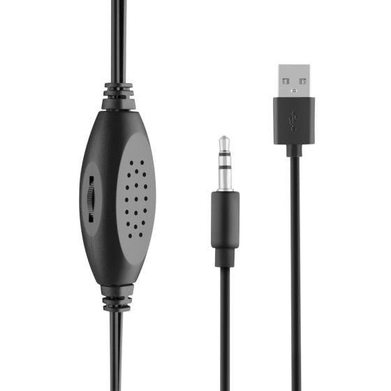 Bocinas Multimedia Steren RoundEdge 70W PMPO Negro