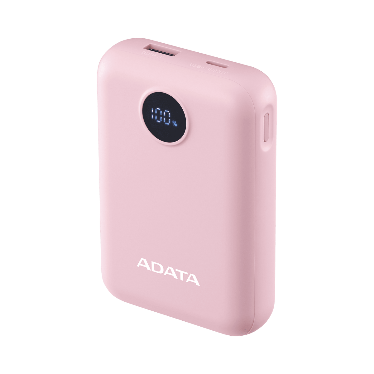 Cargador ADATA Power Bank 10000mAh rosa PC10022-12PK