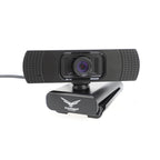 Camara web Naceb FULL HD 1080P 30FPS rotacion 360, con microfono USB 2.0 color Negro