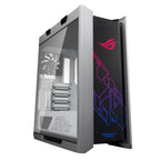 Gabinete Asus ROG Strix Helios White Edition GX601 Gaming 7bahias RGB ATX EATX panel vidrio templado aluminio