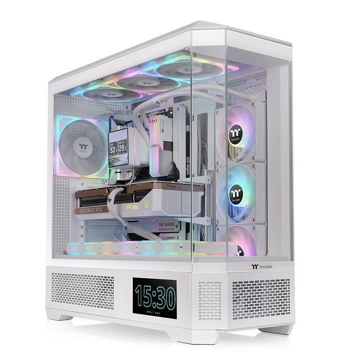 Gabinete Thermaltake View 600 TG Full Tower Snow Blanco E-ATX CA-11H-00F6WN-00