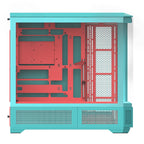 Gabinete Thermaltake View 600 TG Full Tower Mint Strawberry Verde/Rojo E-ATX CA-11H-00FLWN-00