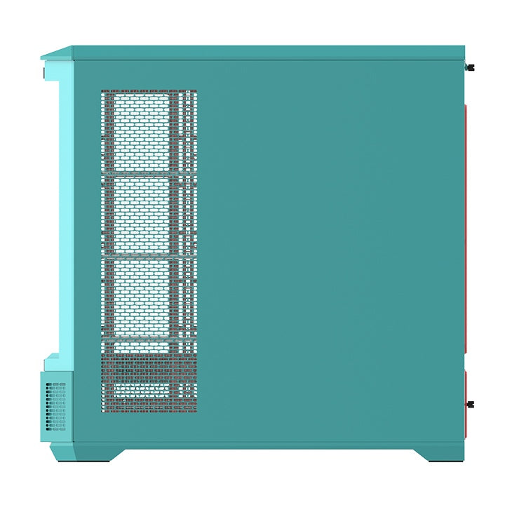 Gabinete Thermaltake View 600 TG Full Tower Mint Strawberry Verde/Rojo E-ATX CA-11H-00FLWN-00