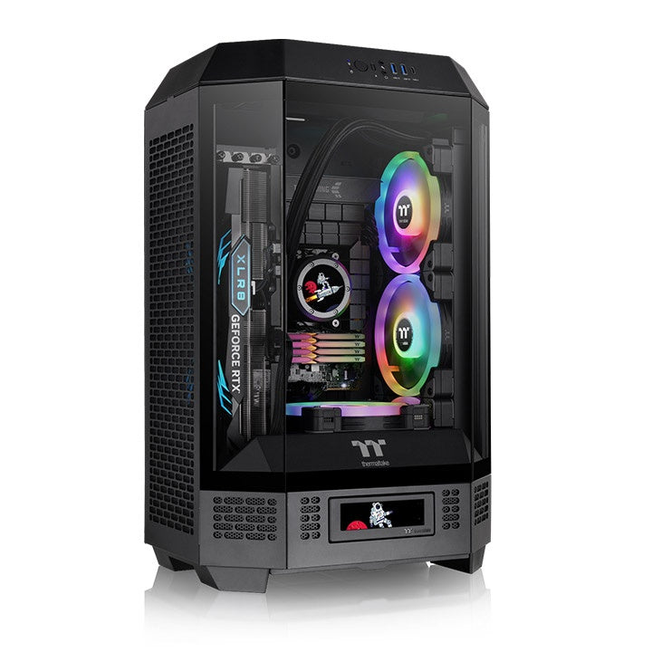 Gabinete Thermaltake The Tower 300 Micro Tower Negro Micro-ATX CA-1Y4-00S1WN-00